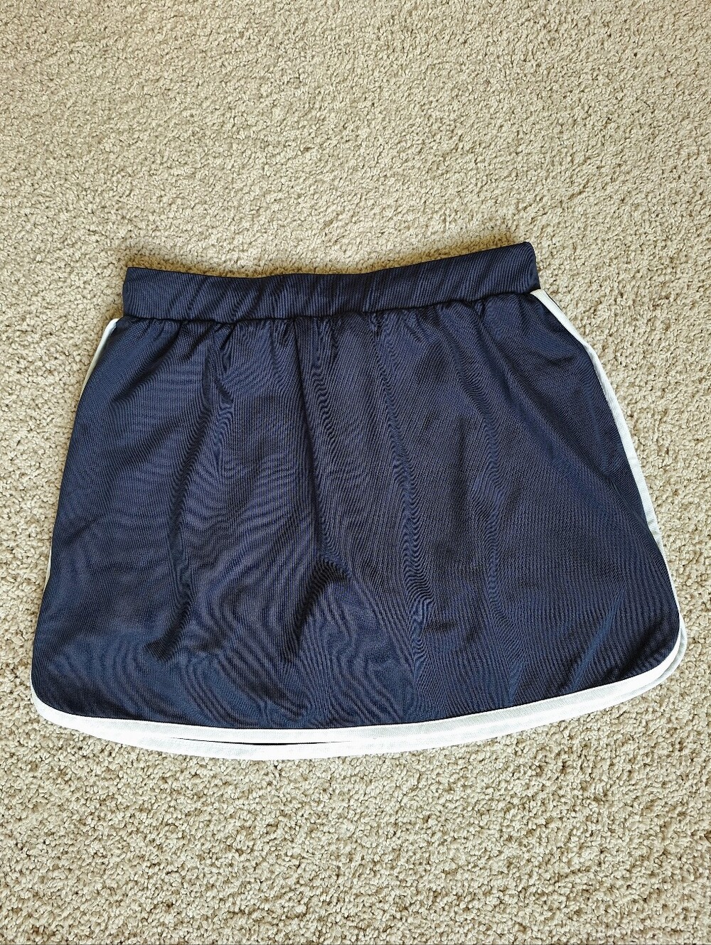 Varley Archer Mid Rise Pull On Athletic Skort 13.5 Navy Blue Nights Size Small - Picture 11 of 14
